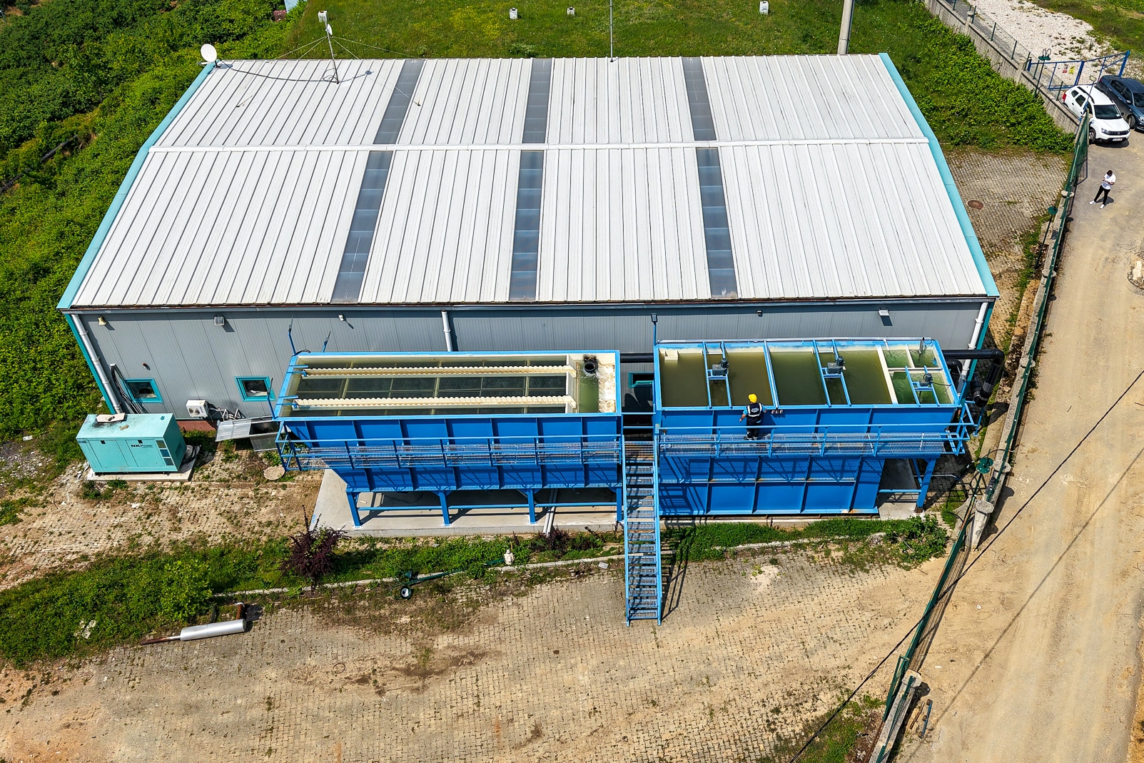 Sakarya Karapürçek’te ön çökeltim sistemi devrede